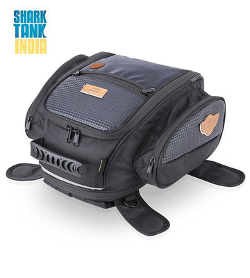 Jaws Magnetic 28L Tank Bag with Rain Cover GuardianGears